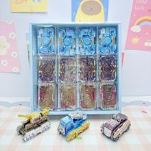 24入盒装旋变军械陀螺解压指尖陀螺可变形军事车网红爆款儿童玩具