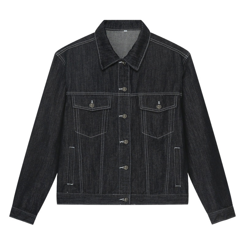 Mtlclothes ropa de Hombre | 2023 otoño nuevo estilo coreano suelto negro y azul abrigo pantalones Denim traje