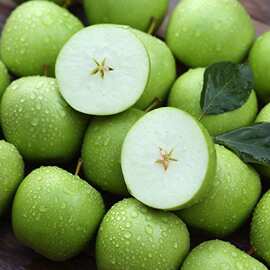 青苹果水果新鲜脆甜苹果酸苹果酸甜多汁整箱苹果水果