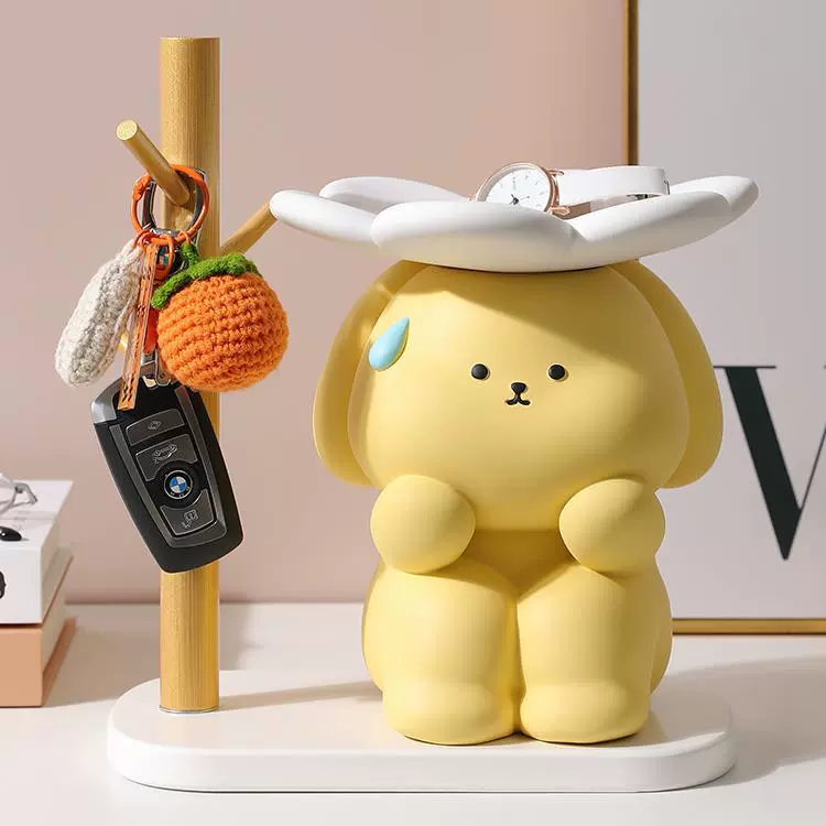 Accessory, cute storage system for keys, rabbit, decorations, Birthday gift