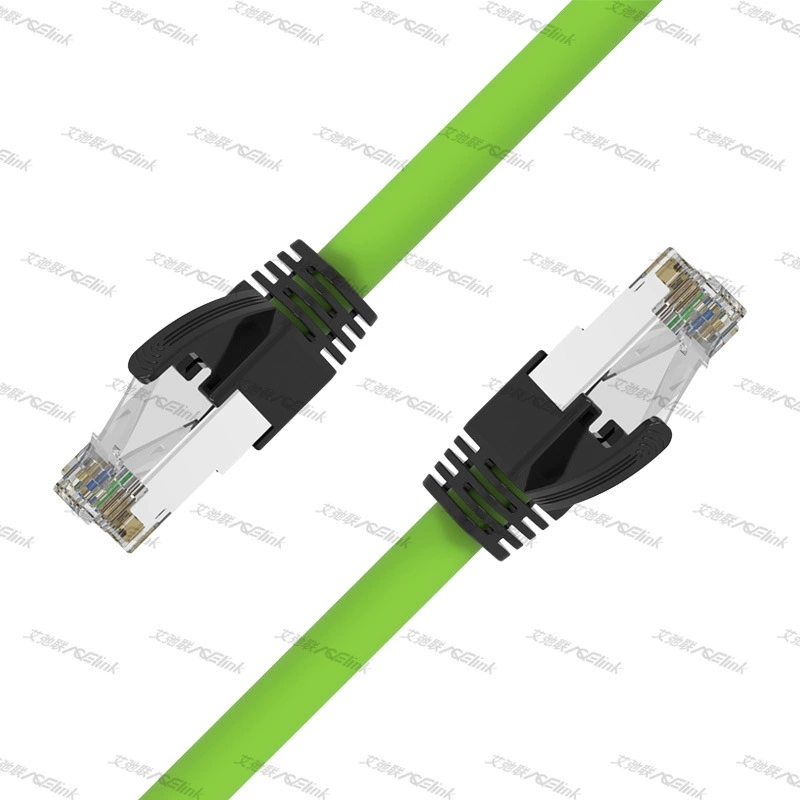 RJ45 Категория 6e экранированный 10G сетевой кабель промышленный drag chain PROFINETCAT.6A Ethernet кабель PUR