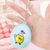 Egg-shaped flip-top pet machine [blue]