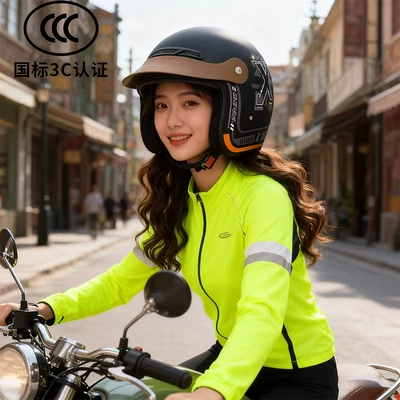 Motosiklet kaskı (dəbilqə): and Suitable for Men and Women, All-Season