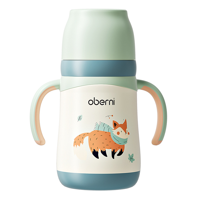 O'Brien 0 - 6 - 12 - 12 bebés insulados botellas de agua 316 forro de acero inoxidable