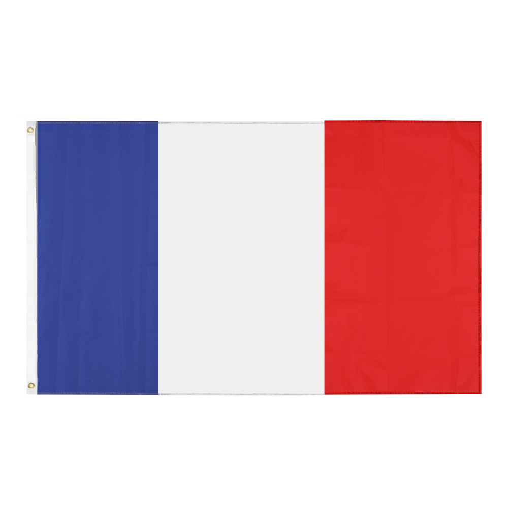 Drapeau français haut de gamme 90 x 150 cm – Polyester résistant, inaltérable, bords renforcés pour défilés et célébrations_voghion.com