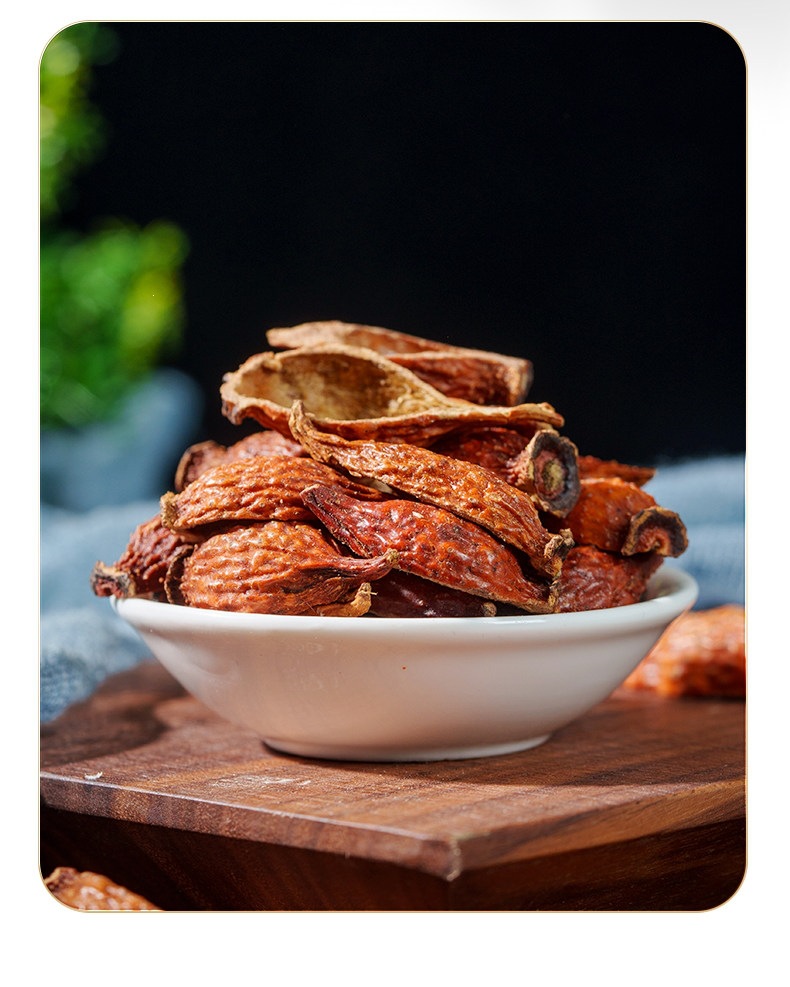 Dried Cherokee Rose Fruit Meat Jin Ying Zi 175g Wild Harvested Herbal Tea and Wine Infusion quality and texture