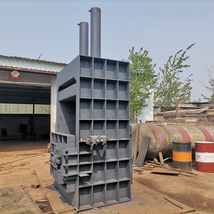 聚仁液压废纸打包机打包机全自动秸秆液压打包机机器设备