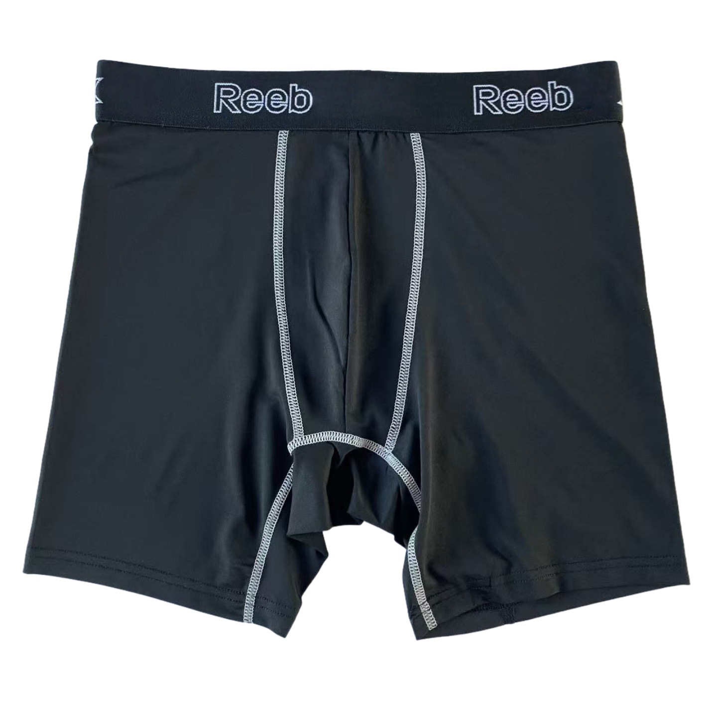 Ropa interior deportiva de malla transpirable de secado rápido para hombre, para correr maratones y hacer ejercicio al aire libre, con borde ancho y estilo deportivo, anti-rozaduras.