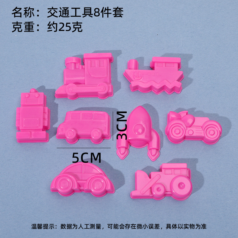 Juego de 8 piezas para medios de transporte