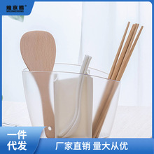 筷子筒台面家用筷笼子架托厨房多功能沥水筷架子快勺子餐具收纳盒