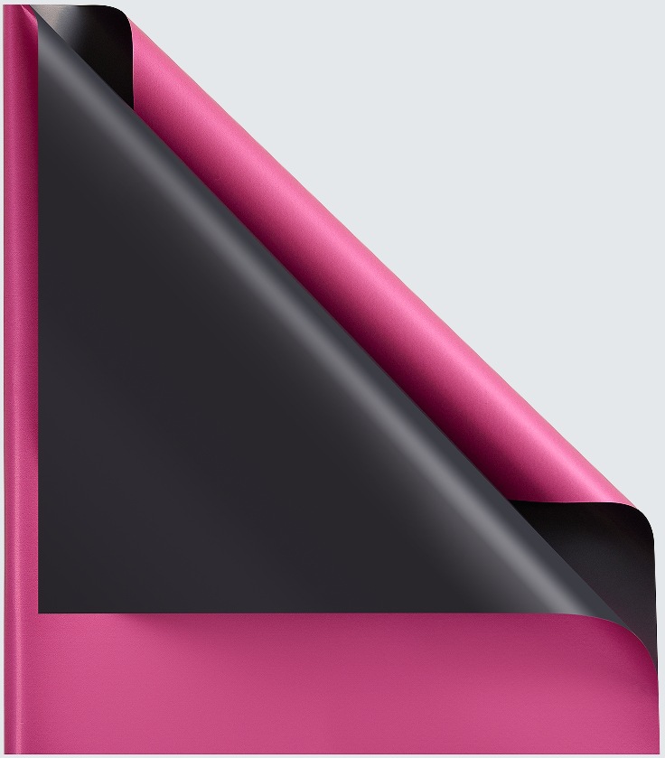 Papel de embalaje de flores floristería ramo floral papel de embalaje de flores papel de regalo papel de doble cara de dos colores Ouya papel al por mayor