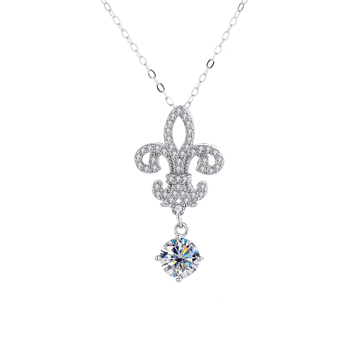 모이사나이트 목걸이