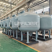 利菲尔特 石英砂过滤罐浅层砂活性炭吸附过滤器循环水旁滤过泥沙