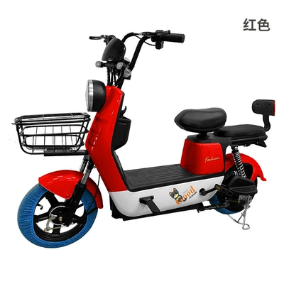 electric bicycle double small – Elektrikli motosikletlər - red-bare-bike-no-charger-no-charger