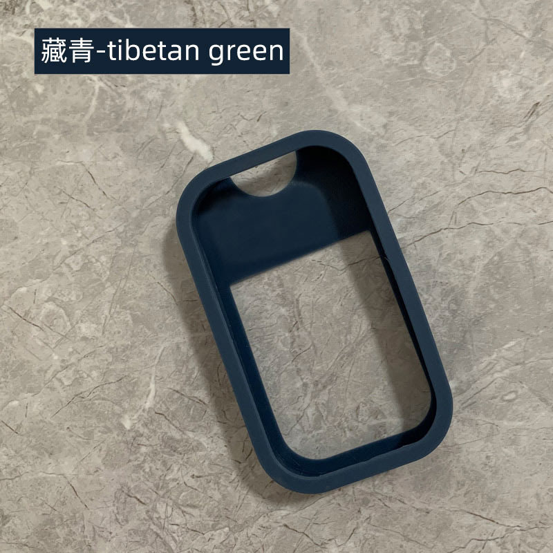 Pulverizador de tarjeta de silicona caso 45ml 50ml de Apple botella de color de silicona caso llavero sub-botella funda protectora