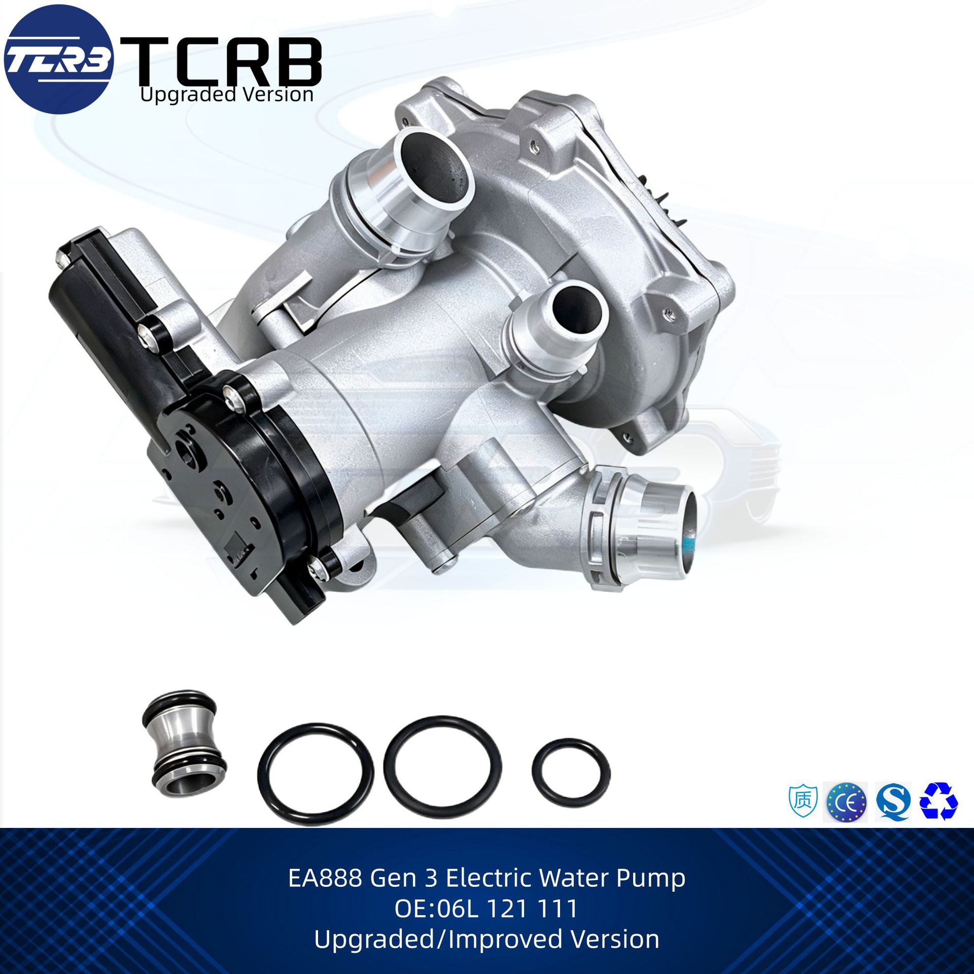 New product: Cross-border third-generation electronic water pump, improved version 06L121111, suitable for third-generation engines of German cars