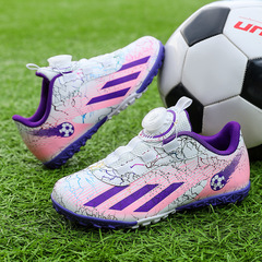 Boys' children's student rotating button football shoes, cleats training shoes, football children's soccer shoes
