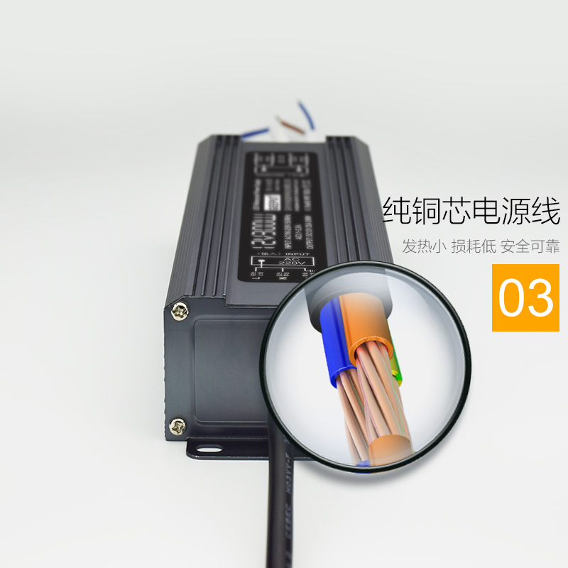 LED Waterproof DC Power Supply 220 rpm 12V 200W300W350W400W500W600W Transformador image 3
