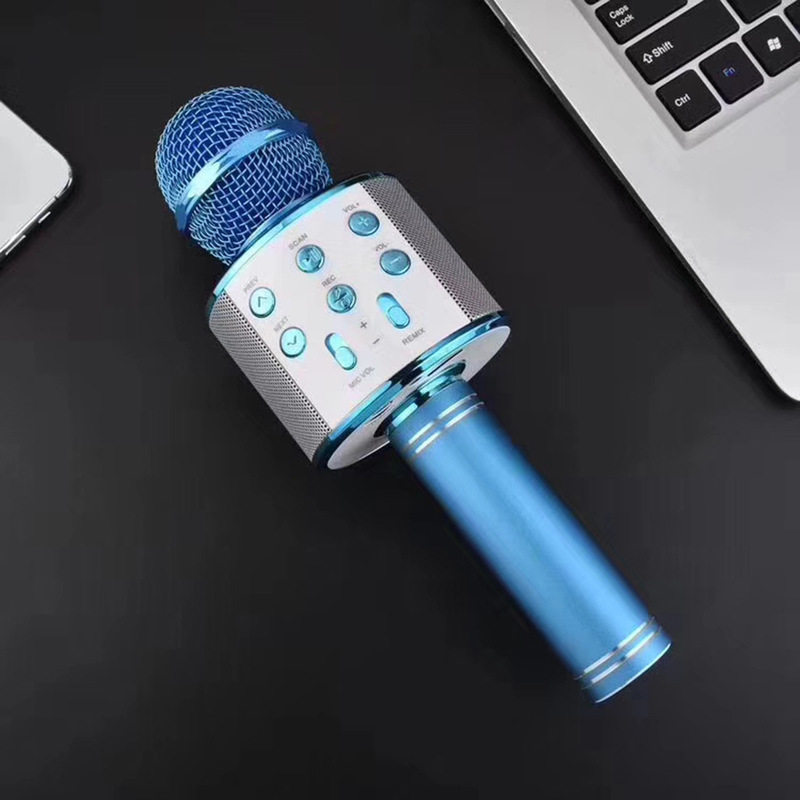 858 マイク TPC 充電ポート英語 Bluetooth スピーカーマイク携帯電話ワイヤレスカラオケライブ放送コンデンサーマイクサウンドカード|undefined