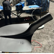 出口S527锰钢锹头 法式尖头铁锹 非洲中东农用挖土铲工厂SHOVEL
