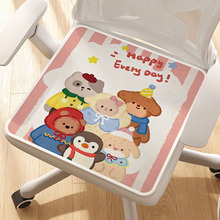 卡通坐垫四季通用办公室座垫学生凳子屁垫透气防滑海绵椅垫批发