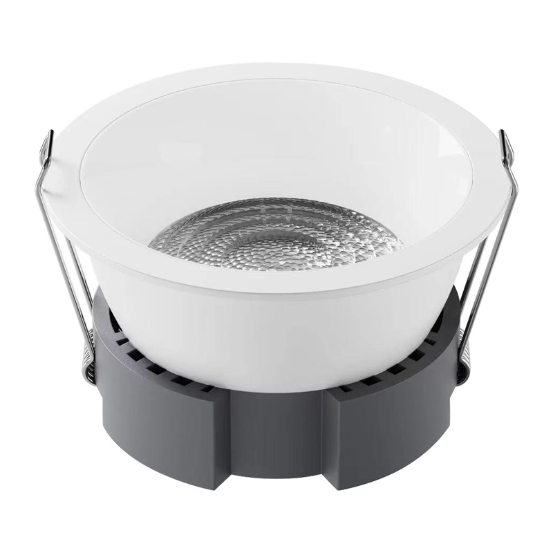 Suministro directo de fábrica de downlight led, luz de techo, sala de estar integrada de alto efecto lumínico, luz de focos antideslumbrante del pasillo del porche