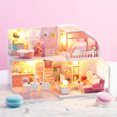 趣味益雅diy小屋創意プレゼント誕生日プレゼント玩具小屋模型玩具芸術屋代発
