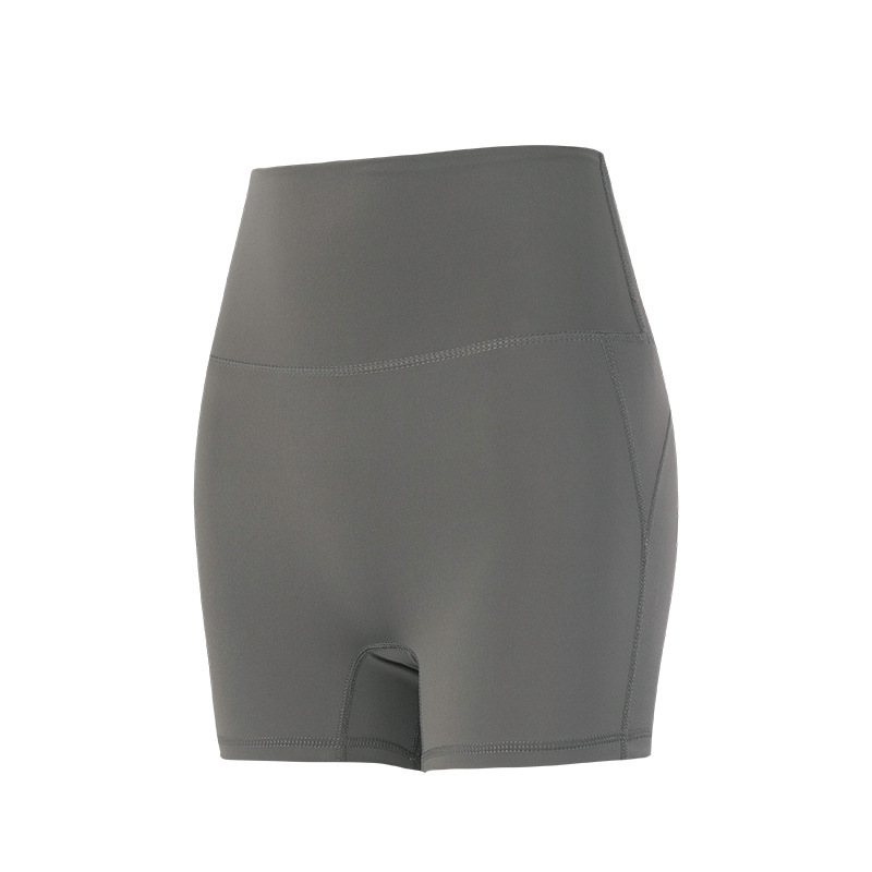 Cross-border High Waist Peach Hip Yoga Shorts Women's Tight-fitting Running Training Outer Wear Three-point Sports Pants Fitness Shorts