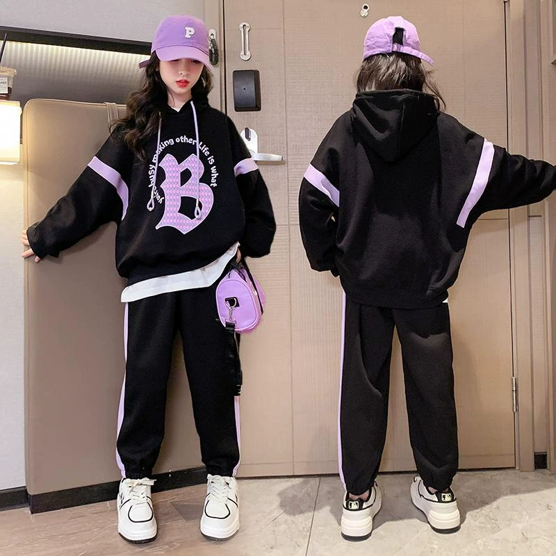 Demi-season set, universal autumn solid uniform for leisure, western style, for teenagers