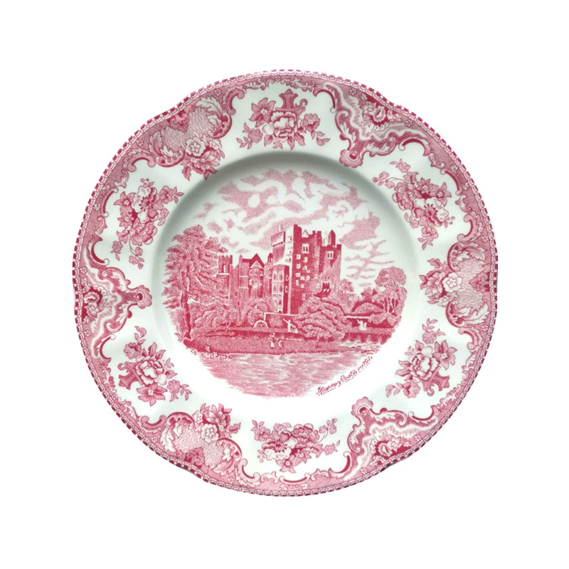 Последний заказ Wedgwood Red Castle серии модные западные блюда европейские тарелки для супа тарелки чаши и блюдца