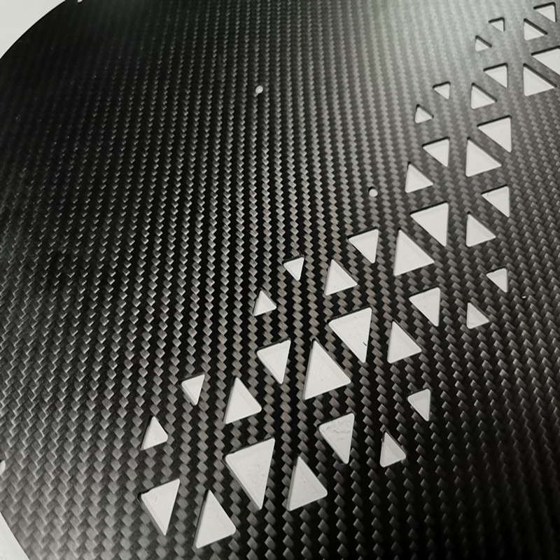 CNC カーボンファイバープレート加工と彫刻 DIY 複合材料プレート カーボンファイバー両面加工 カーボンプレート加工|undefined