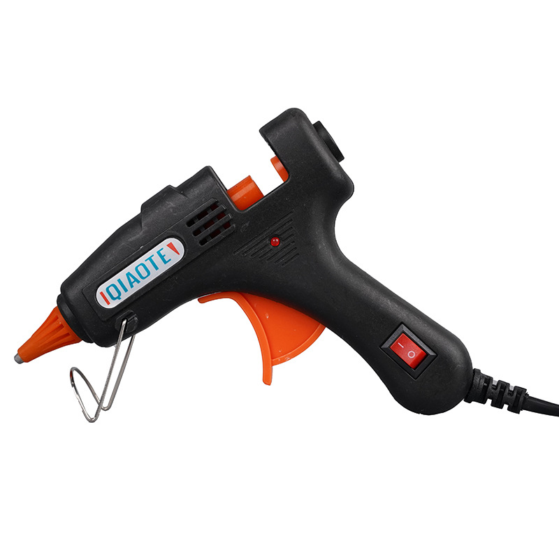 Fábrica directa multi-potencia pistola de fusión en caliente 20W30W60W80W pistola de pegamento en caliente en stock pistola de pegamento en caliente varilla de pegamento transfronteriza