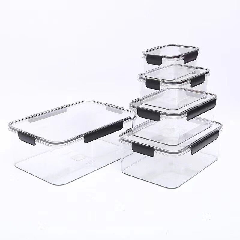 鮮度保持ボックス 食品グレード 密閉ボックス 業務用冷蔵庫収納ボックス 特殊弁当箱 ランチボックス 食品用プラスチック 長方形|undefined