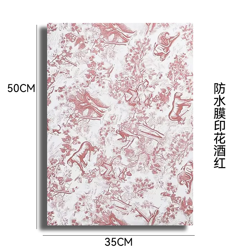 Papel de arte floral Papel kraft retro europeo Bolso floral Papel de flores Ramo de papel de regalo Pictorial Papel de arte Nostalgia