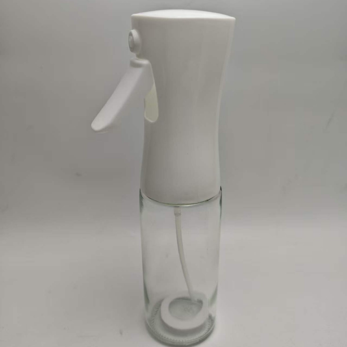 Botella de pulverización de aceite de atomización transfronteriza para cocina doméstica no fácil de colgar frita de aire botella de pulverización de aceite botella de salsa de soja antipresurizada botella de vinagre