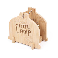 Outdoor Camping Bamboo Wood Mosquito Coil Rack Mosquito Coil Box Mosquito Coil Burner Campfire Fishing Camping Detachable Portable Mosquito Coil Stand