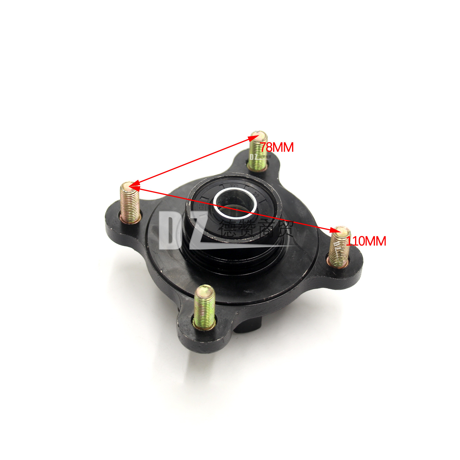 Atv Four-Wheel Vehicle Accessories 150-230 Big Bull Atv Front Steering Knuckle Rotating Body Flange Assembly