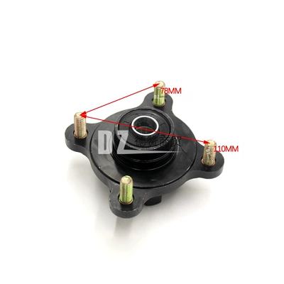 Atv Four-Wheel Vehicle Accessories 150-230 Big Bull Atv Front Steering Knuckle Rotating Body Flange Assembly (Sükan sisteminin digər hissələri) - left-flange