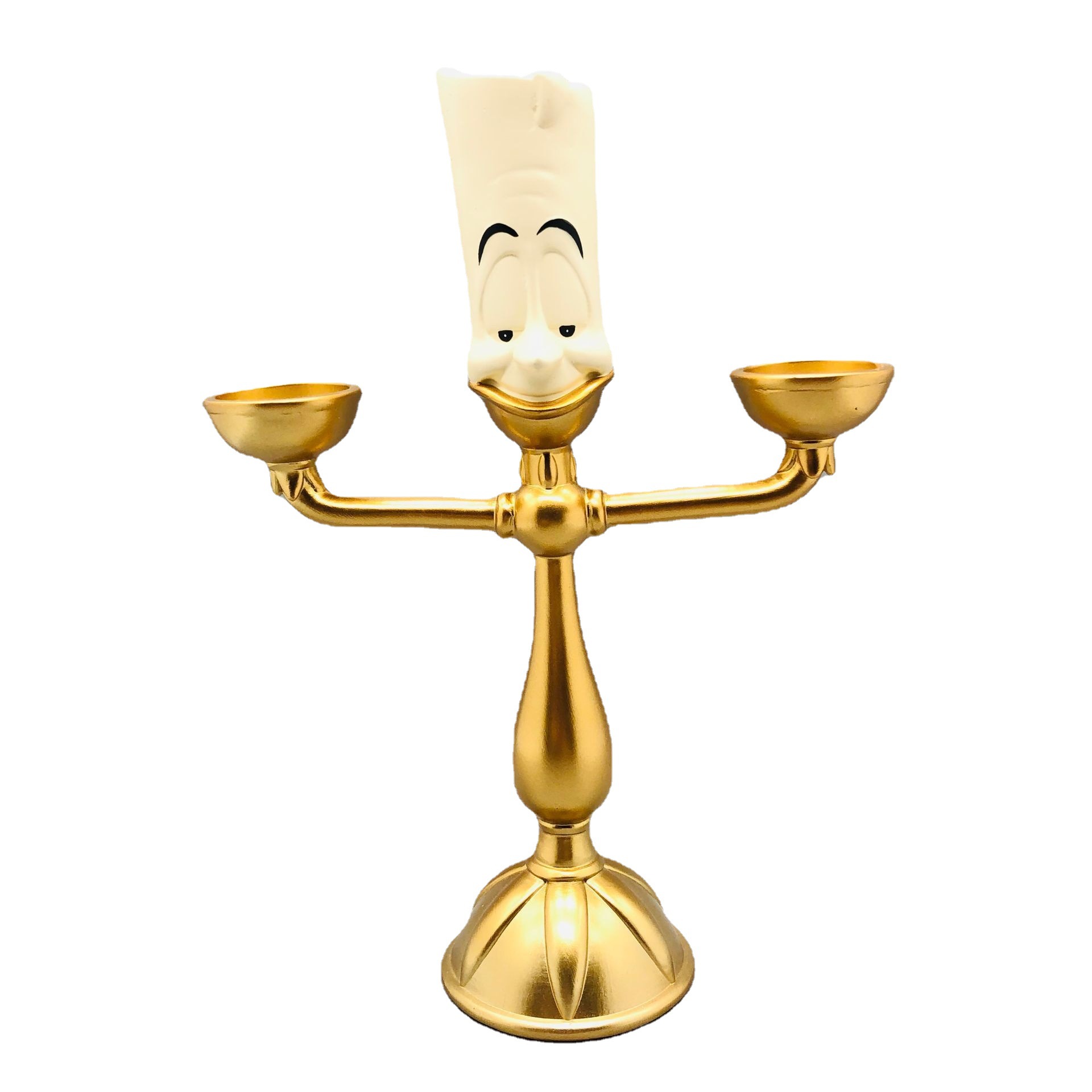 Belleza y Bestia Candelabro Lumia titular de la vela decoración despertador reloj de mesa decoración lámpara de mesa GE Shihua colección de relojes de péndulo
