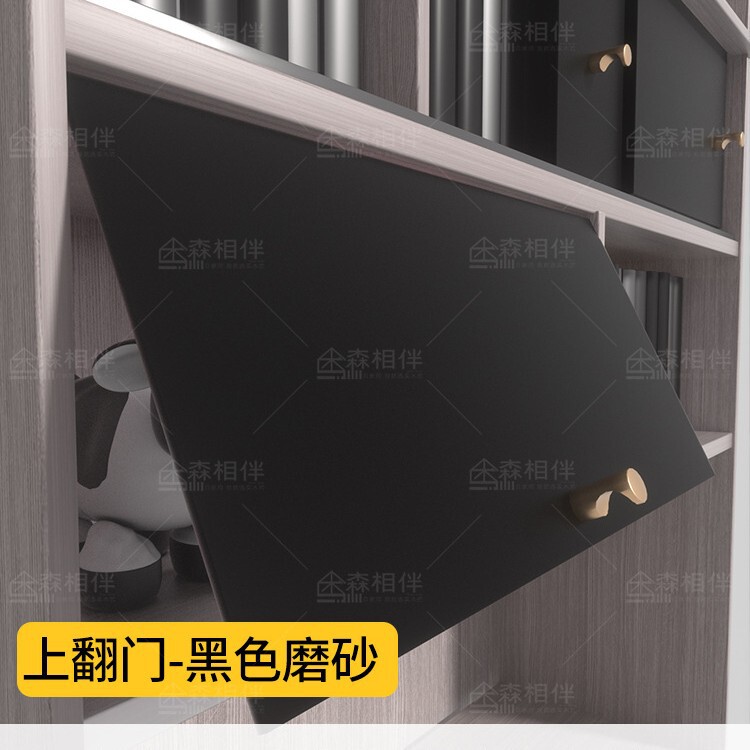 门面板亚克力玻璃打孔全屋简易小柜子加装橱柜门自装免门板|undefined