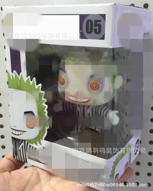 Joker mano muñeca modelo adornos juguetes fantasmas motosierra horror chucky mano