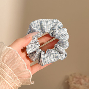 Anillo de cabello perezoso coreano cuerda de cabeza intestino grande niñas de alto nivel de la sensación de cabello de alta elasticidad correa de cabello de cabello super grande