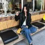 翻领秋季可爱2026皮衣