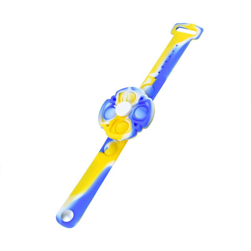 Yellow and blue