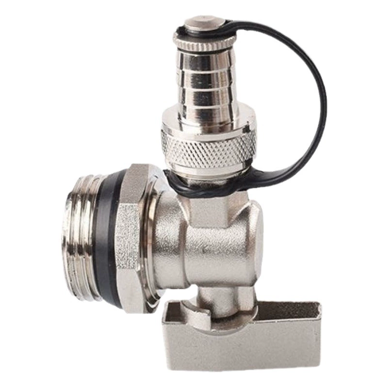 Пол Отопление водоотделитель сливной клапан радиатор сливной клапан выпускной сливной клапан скидка