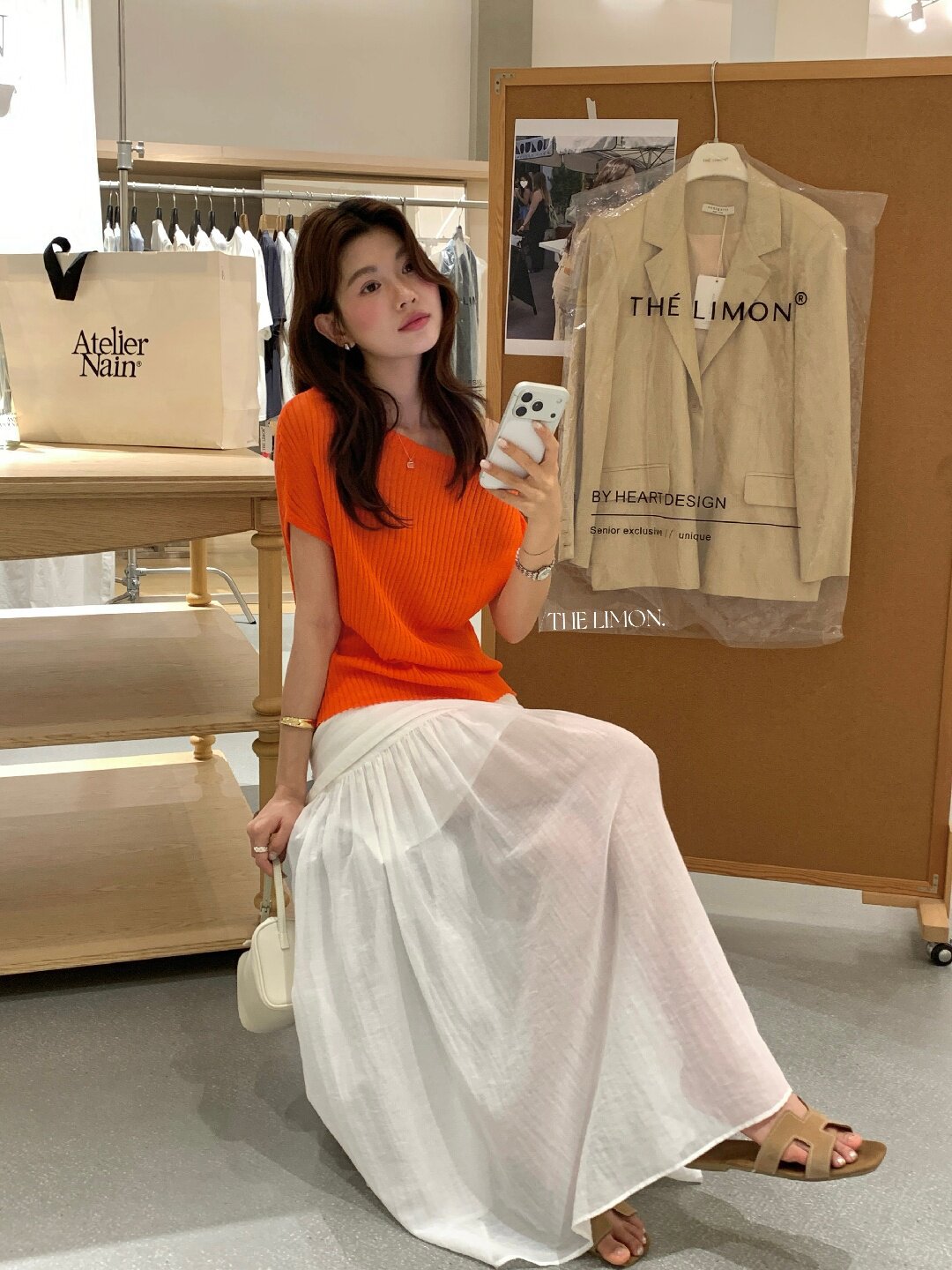 Áo thun nữ cổ tròn basic tay ngắn phong cách Hàn Quốc — Cà phê, màu đen, Bột củ sen, trắng ngà chi tiết 48