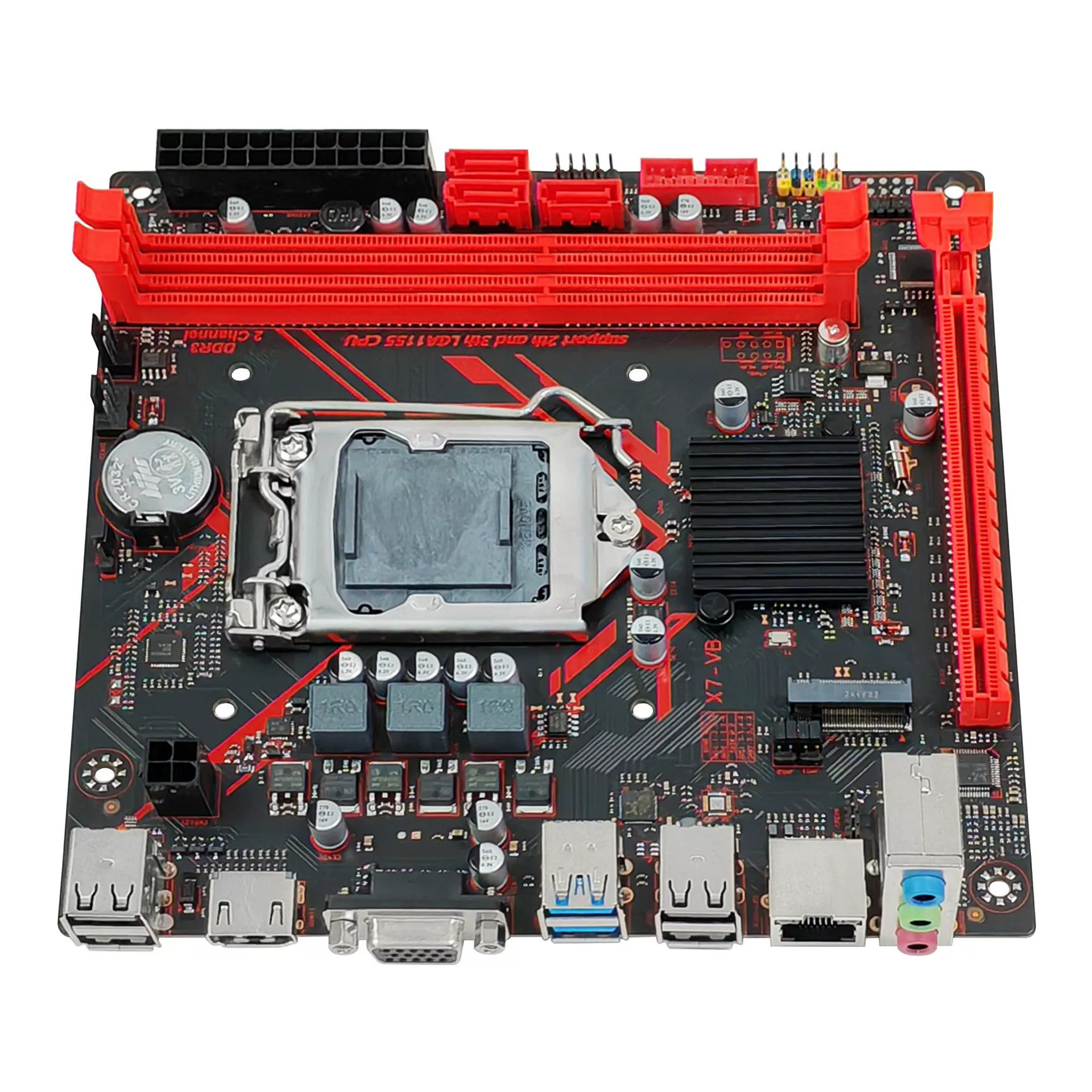 B75A Computer Mainboard Desktop DDR3 Memory Support LGA-1155 Pixel i3 i7CPU office household