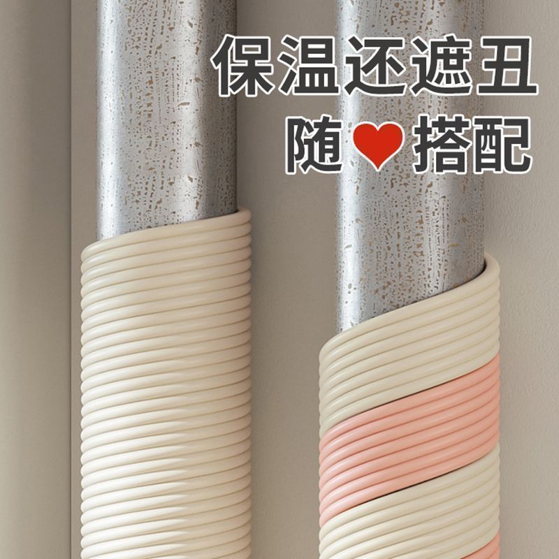 水管冬天防冻神器冬季室外包自来水管隔热保温棉材料保护套防寒布