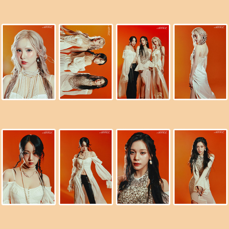 VIVIZ迷你五辑不干胶海报墙贴 贴画粉丝收藏 明星周边