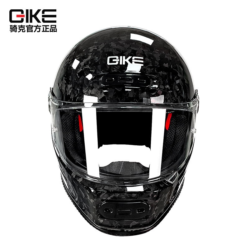 Montar casco de fibra de carbono motocicleta cuatro estaciones universal ultra-ligero montar seguridad nuevo estándar nacional 3C certificado completo casco